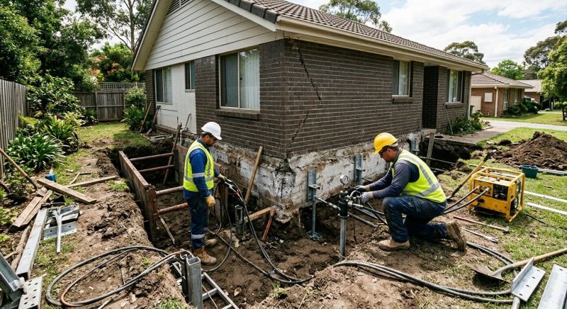 Basement Foundation Repair in Bel Air, MD