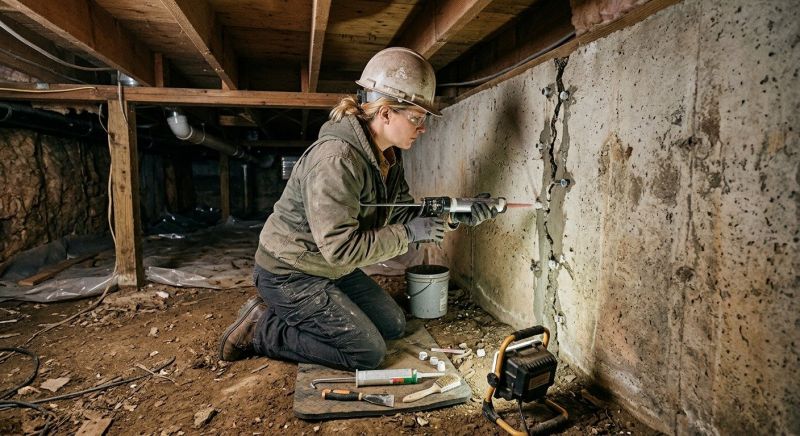 Basement Foundation Repair in Elkridge, MD