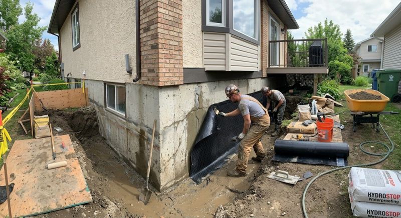 Basement Foundation Repair in Hydes, MD