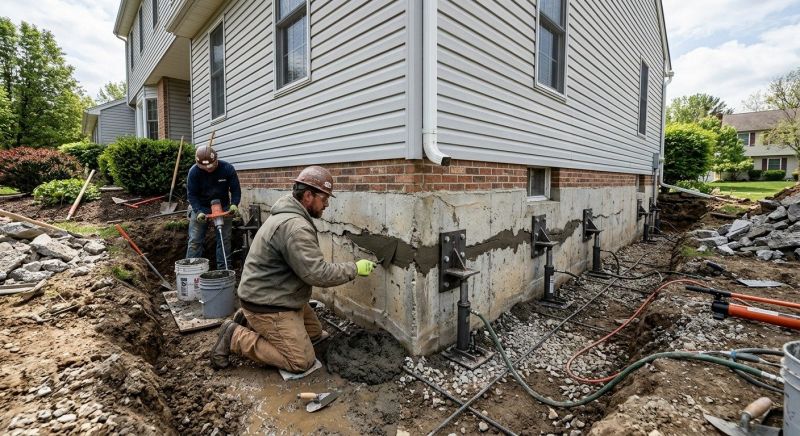 Basement Foundation Repair in Perryville, MD