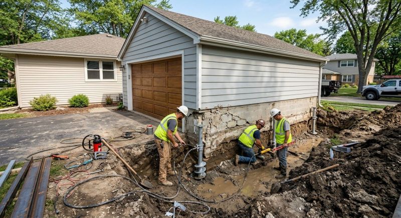 Basement Foundation Repair in Rock Hall, MD
