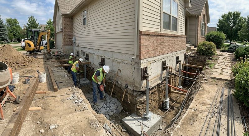 Basement Underpinning in Perry Hall, MD