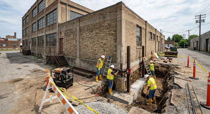 Building Foundation Repair in Edgewood, MD