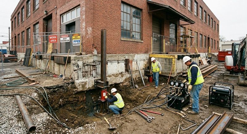 Building Foundation Repair in Fallston, MD