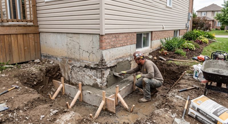 Building Foundation Repair in Pikesville, MD
