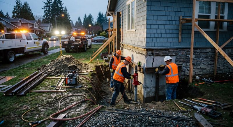 Building Foundation Repair in Rock Hall, MD