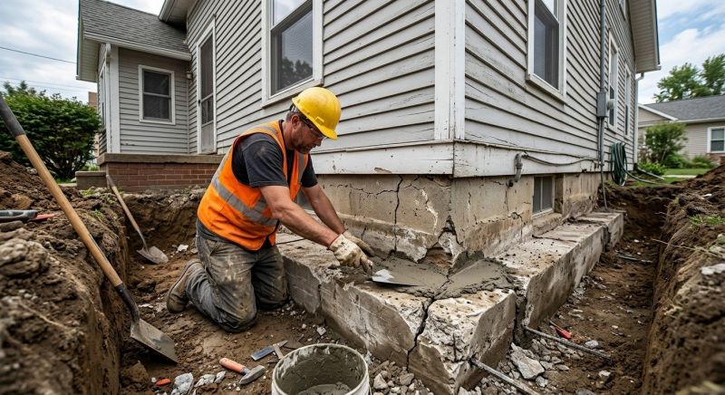 Building Foundation Repair in Severn, MD