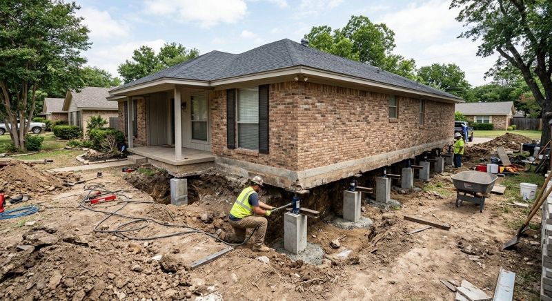 Concrete Foundation Leveling in Cockeysville, MD