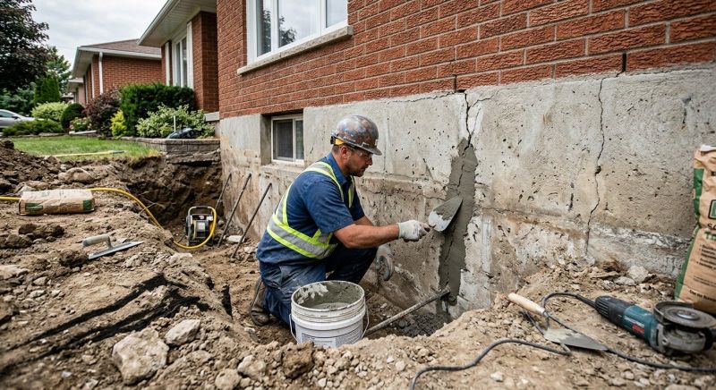 Concrete Foundation Repair in Anne Arundel County, MD