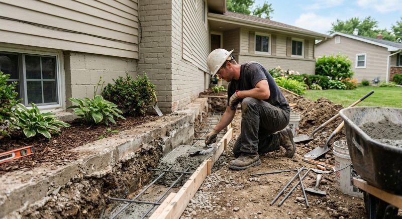 Concrete Foundation Repair in Baltimore County, MD