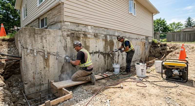 Concrete Foundation Repair in Fallston, MD