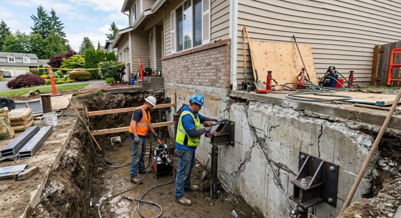 Concrete Foundation Repair in Fallston, MD