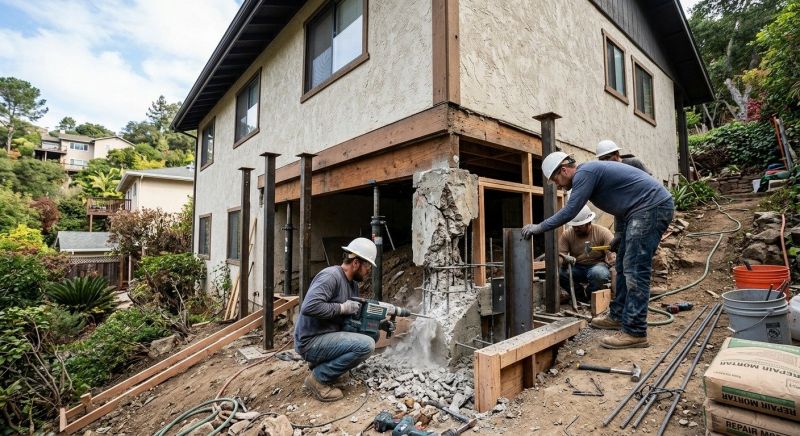 Concrete Foundation Repair in Gwynn Oak, MD