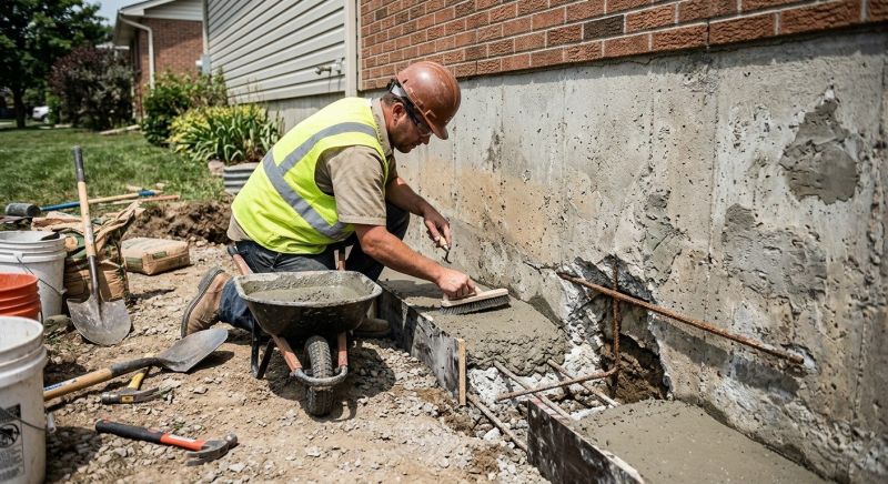 Concrete Foundation Repair in Nottingham, MD
