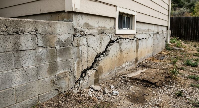 Cracked Foundation Repair in Joppa, MD