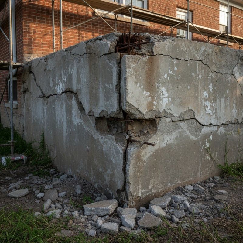 Cracked Foundation Repair in Pasadena, MD