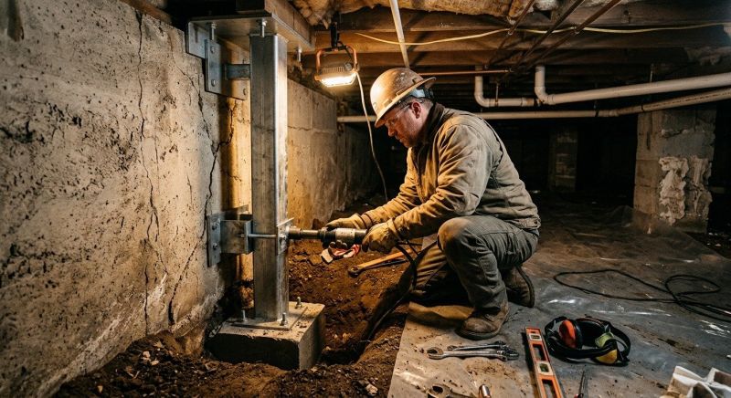 Crawlspace Foundation Repair in Cockeysville, MD