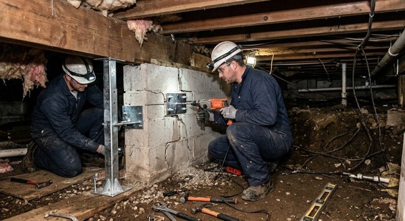 Crawlspace Foundation Repair in Elkridge, MD