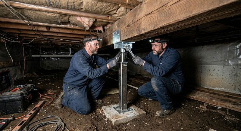 Crawlspace Foundation Repair in Fallston, MD