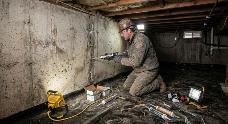 Crawlspace Foundation Repair in Perry Hall, MD