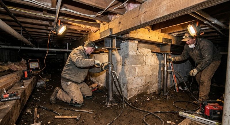 Crawlspace Foundation Repair in Randallstown, MD