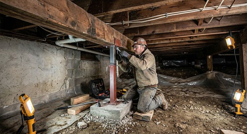 Crawlspace Foundation Repair in Sparrows Point, MD