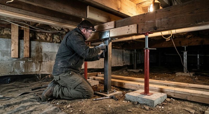 Crawlspace Structural Repair in Perry Hall, MD