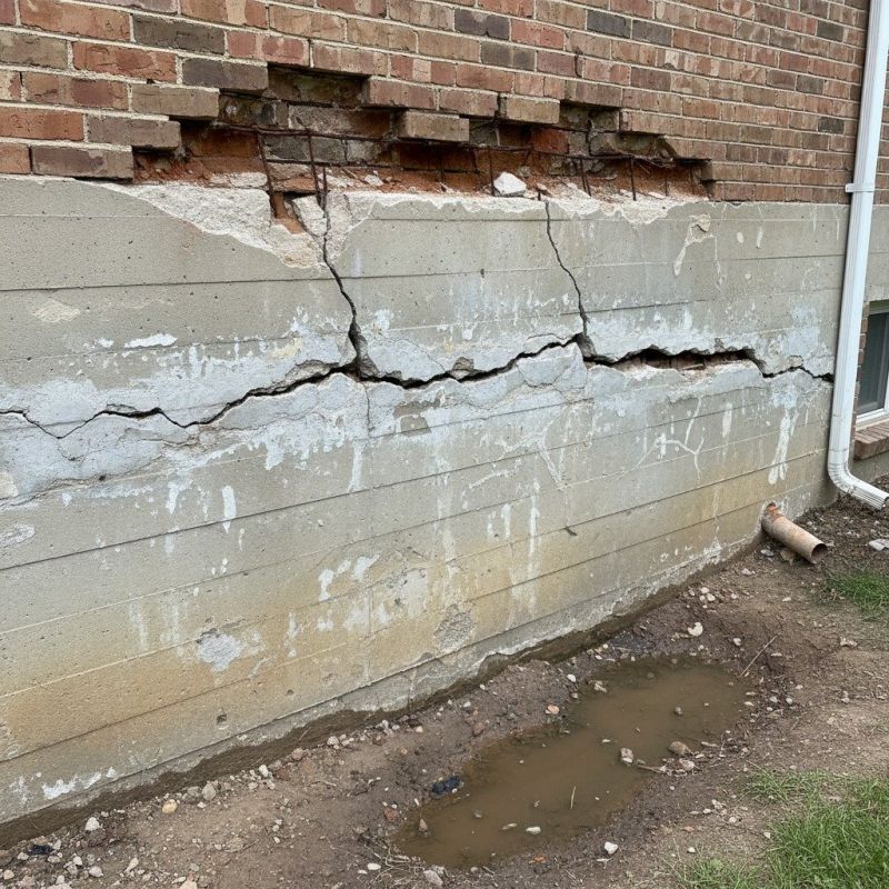 Foundation Crack Repair in Maryland Line, MD