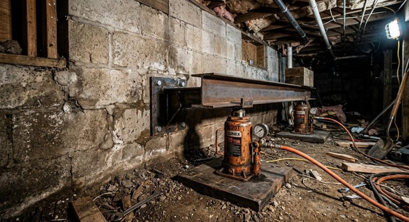 Foundation Jacking in Bel Air, MD