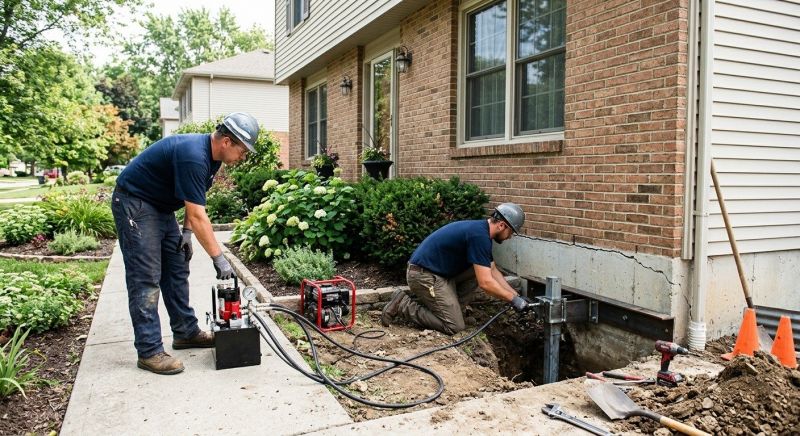 Foundation Jacking in Churchville, MD