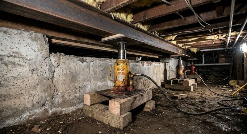 Foundation Jacking in Edgewood, MD