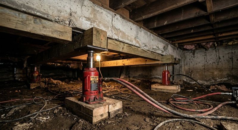 Foundation Jacking in Kent County, MD