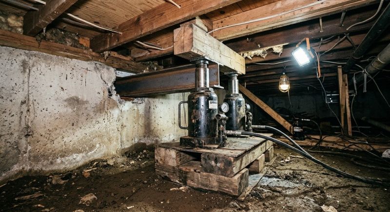 Foundation Jacking in Lutherville Timonium, MD