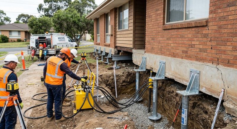 Foundation Jacking in Phoenix, MD