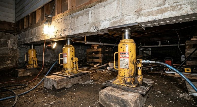 Foundation Jacking in Reisterstown, MD