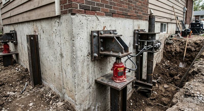 Foundation Pier Leveling in Perry Hall, MD