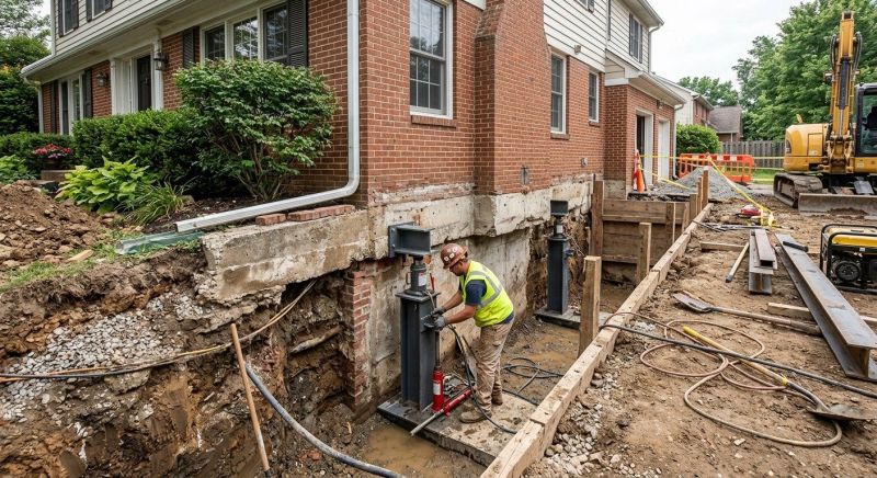 Foundation Raising in Fallston, MD
