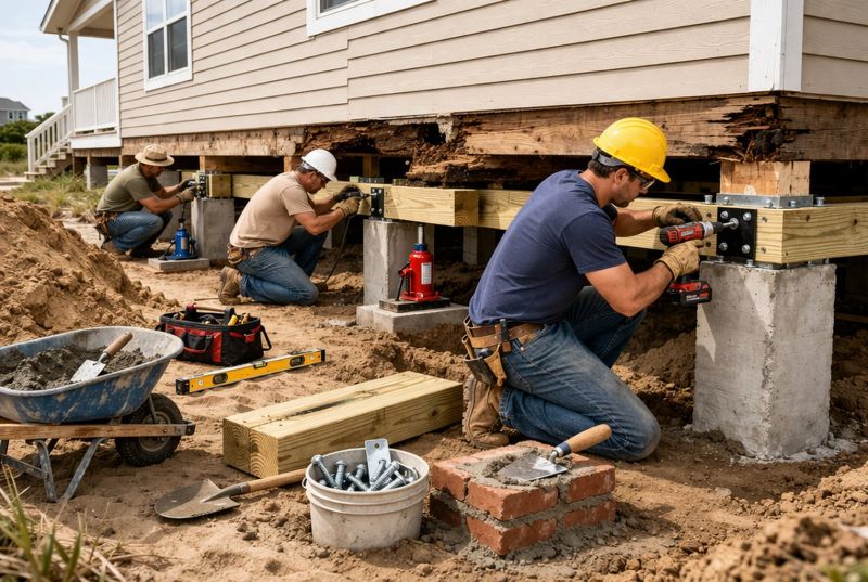 Foundation Raising in Linthicum Heights, MD