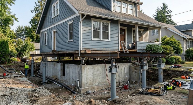Foundation Raising in Lutherville Timonium, MD
