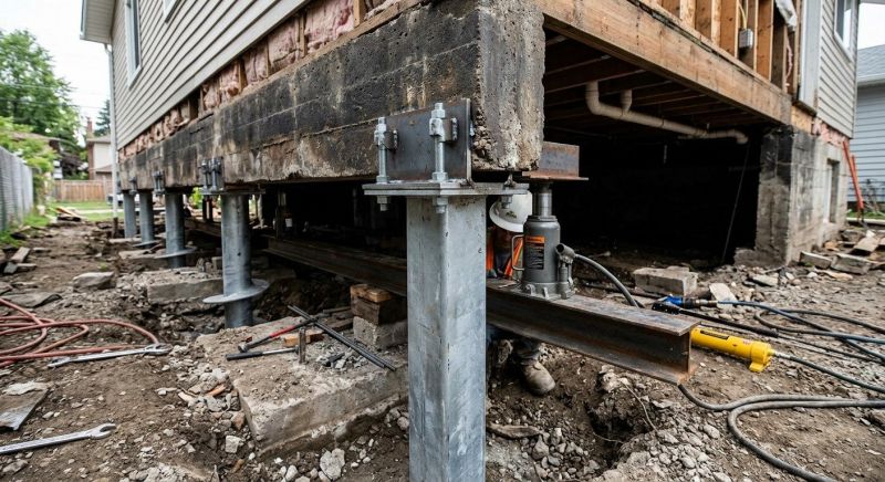 Foundation Raising in Windsor Mill, MD
