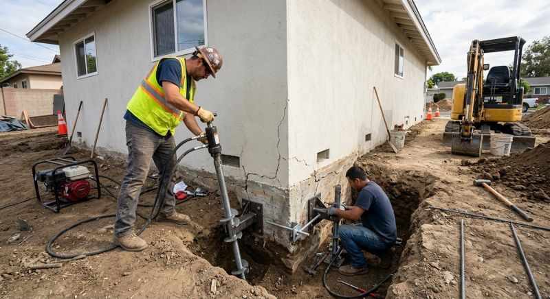 Foundation Stabilizing in Gwynn Oak, MD