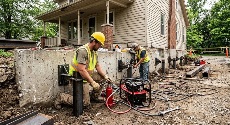 Foundation Stabilizing in Kingsville, MD