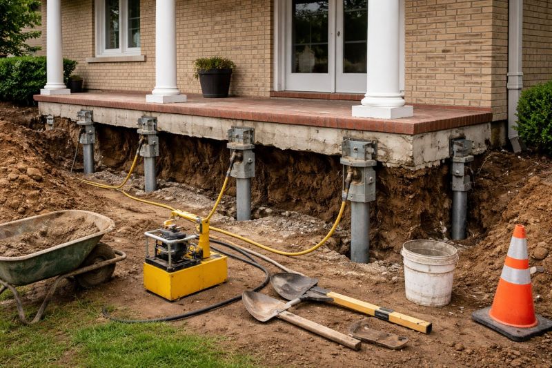 Foundation Stabilizing in Woodstock, MD