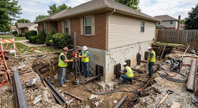 Foundation Structural Repair in Cockeysville, MD