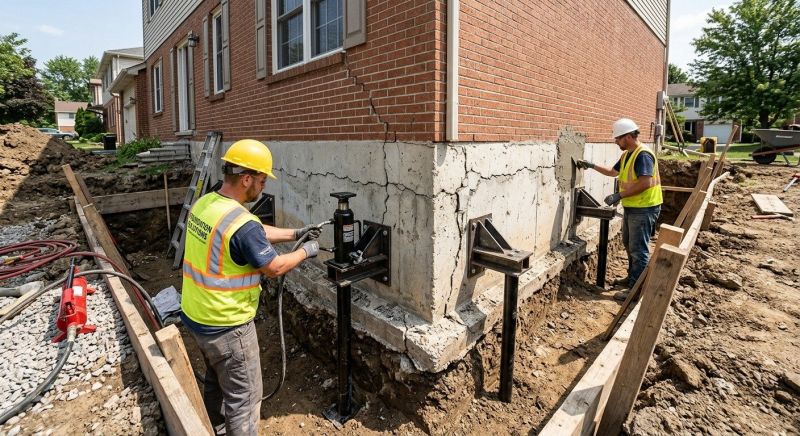 Foundation Structural Repair in Randallstown, MD