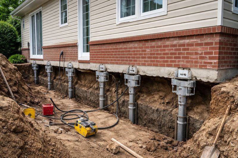 Foundation Underpinning in Perry Hall, MD
