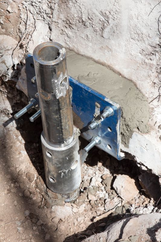Helical Piers Installation in Perry Hall, MD