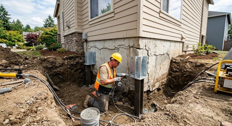 Home Foundation Repair in Catonsville, MD
