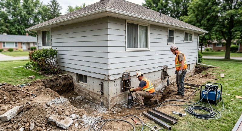 Home Foundation Repair in Monkton, MD