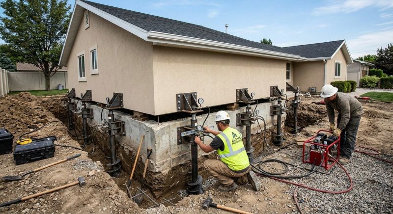 House Foundation Leveling in Perry Hall, MD
